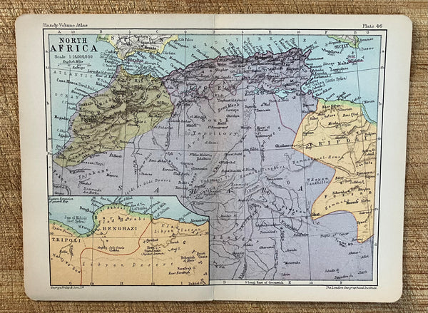 Map of North Africa