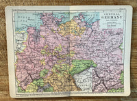 Map of Central Germany