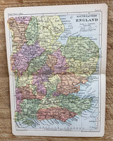 Map of South East England