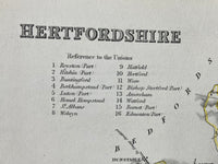 1844 Map of Hertfordshire