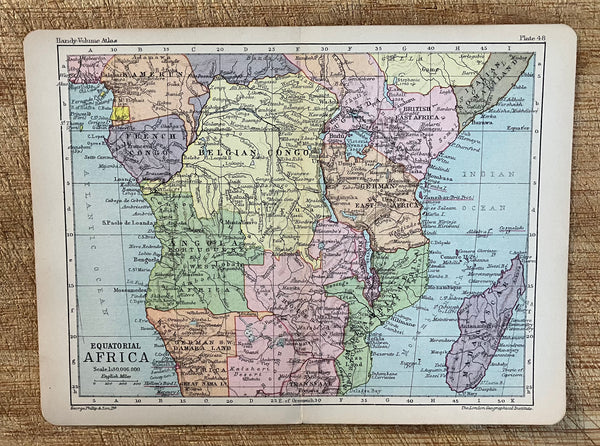 Map of Equatorial Africa