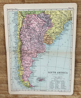 Map of Southern South America