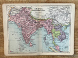 Map of India and Further India