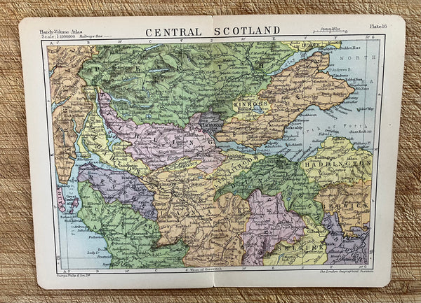 Map of Central Scotland