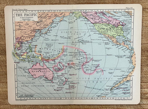 Pacific Map Def Map Map of The Pacific Ocean – The Map Man