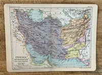 Map of Persia, Afghanistan and Baluchistan