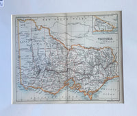 1890 Map of Victoria